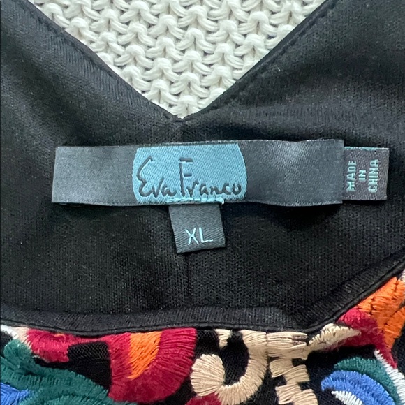 Anthropologie Eva Franco Colorful Embroidered Corset Blouse - Picture 2 of 11